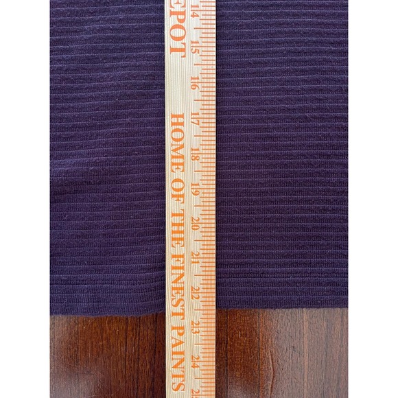 J Jill Womens Small Purple Ribbed Knit Boat Neck Long‎ Sleeve Top - Picture 8 of 8